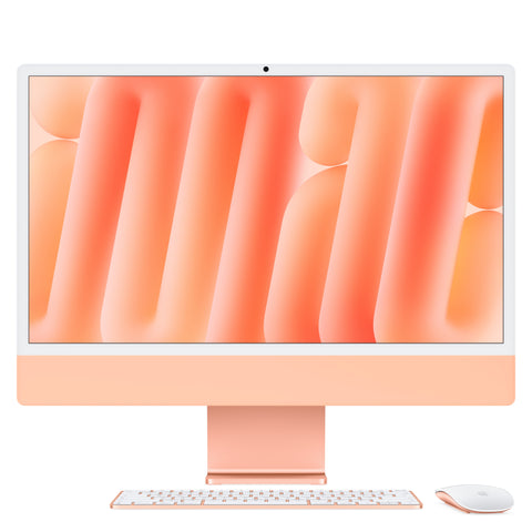 24-inch iMac - M6 (12-Core CPU and 12-Core GPU) - Orange - Nano-Texture Glass