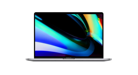 MacBook Pro 16-inch 2.6GHz 6c 9th-Gen i7 16GB 512GB SSD Radeon Pro 5500M 8GB Space Gray