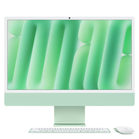 Open Box iMac 24-inch M4 8C/8C 16GB 256GB - Green - Standard Glass