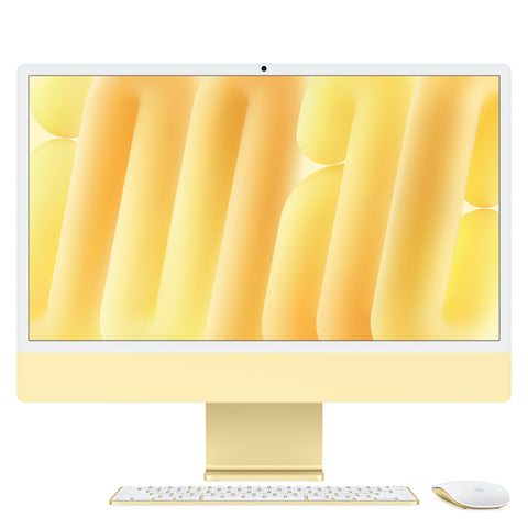 24-inch iMac - M4 (10-Core CPU and 10-Core GPU) - Yellow - Standard Glass