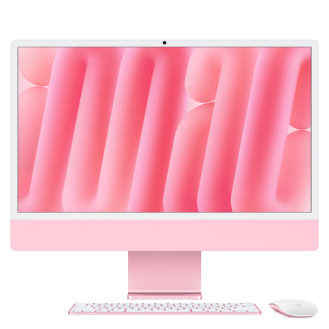 24-inch iMac - M4 (10-Core CPU and 10-Core GPU) - Pink - Standard Glass