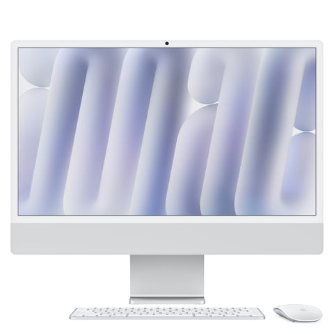 iMac 24-inch M4 8C/8C 16GB 256GB - Silver - Std Glass