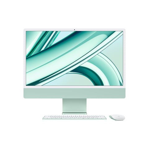 iMac 24-inch M3 8C/10C 16GB 256GB SSD Ethernet Touch ID Numeric - Green