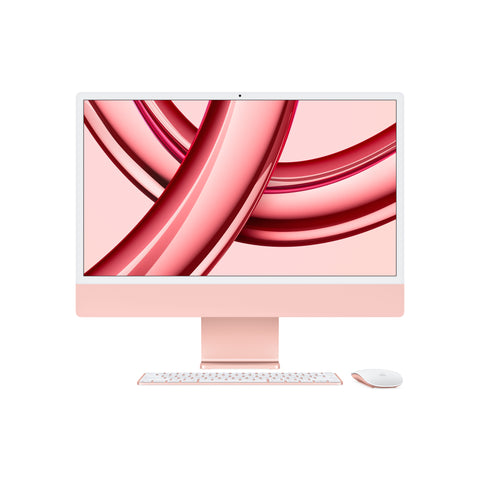 iMac 24-inch M3 8C/10C 8GB 256GB SSD Ethernet Touch ID - Pink