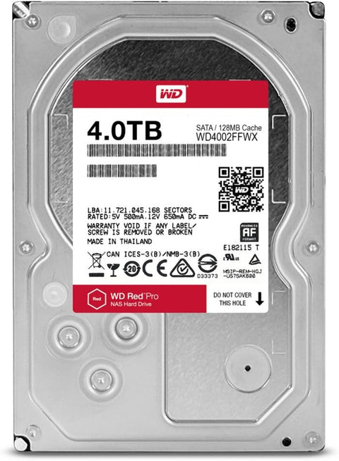 WD 4TB Red Pro 7200RPM SATA