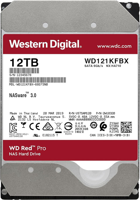 WD 12TB Red Plus 3.5in SATA