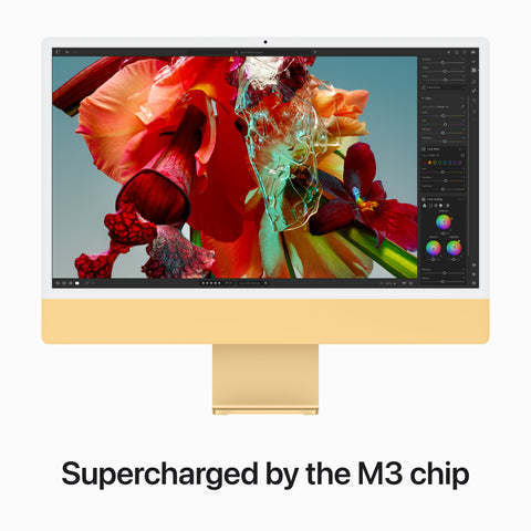 24-inch iMac - M3 (8-core CPU and 10-core GPU) - Yellow