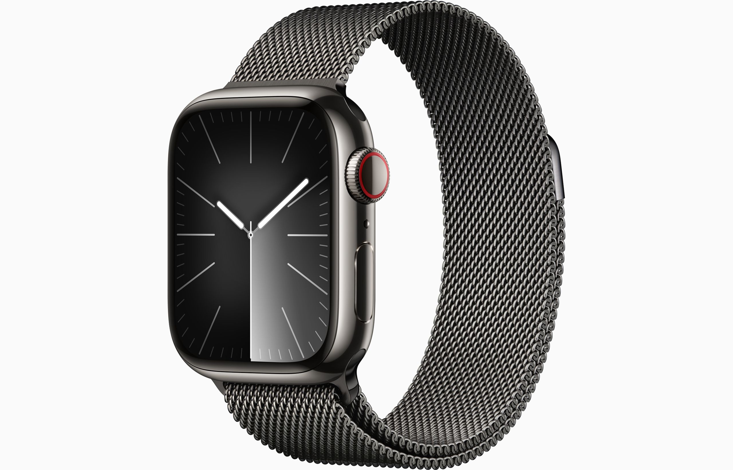Apple Watch Series 9 GPS + Cellular 41mm Graphite Stainless Steel Case –  Mike's Tech Shop