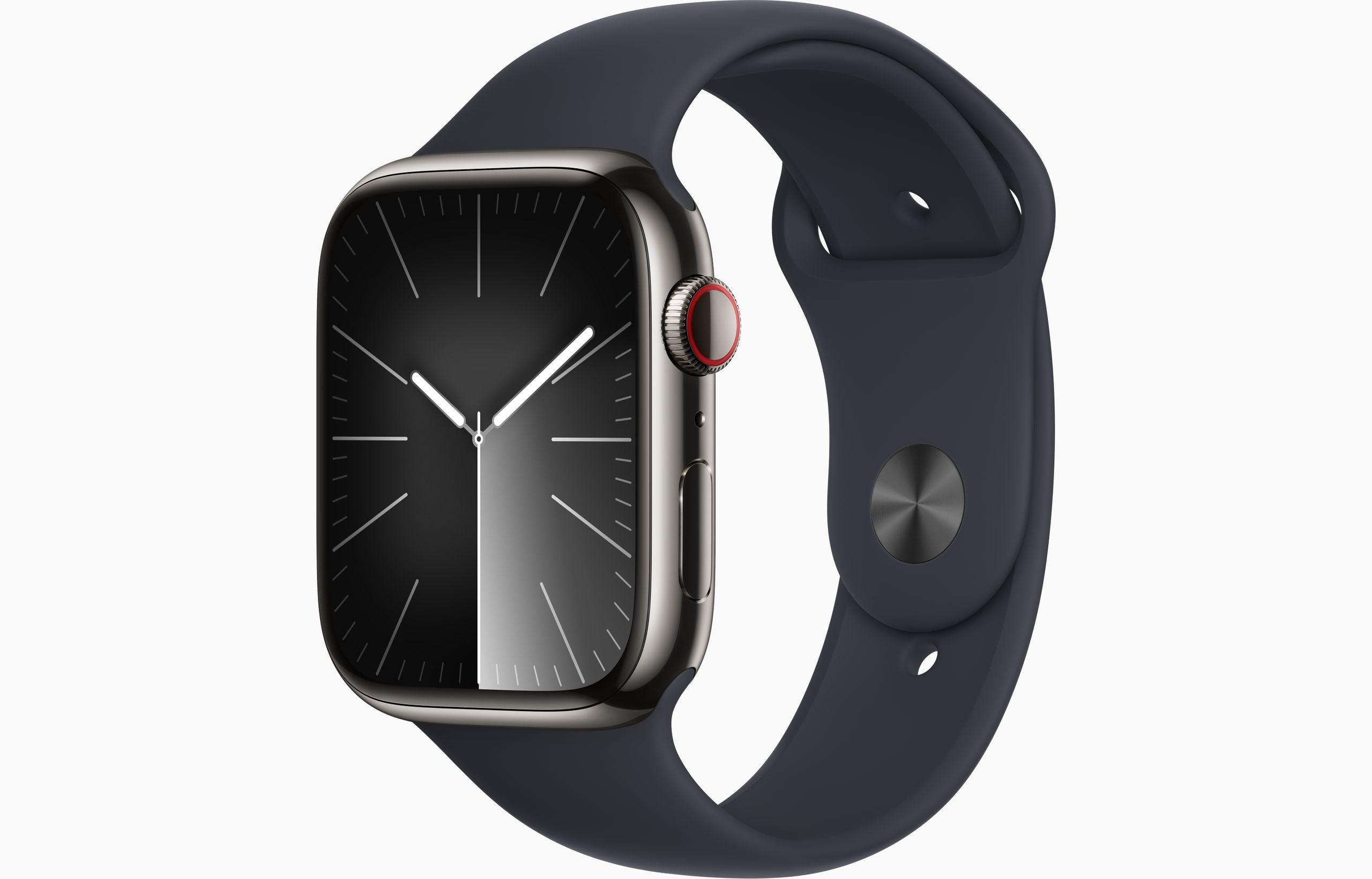 Apple Watch Series 9 GPS Cellular 45mm Graphite Stainless Steel Case Mike s Tech Shop