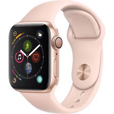 Apple Watch Series 4 40m GPS Gold Aluminum Pink Sand Sport Band