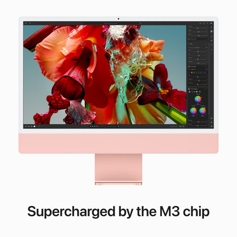 24-inch iMac - M3 (8-core CPU and 10-core GPU) - Pink